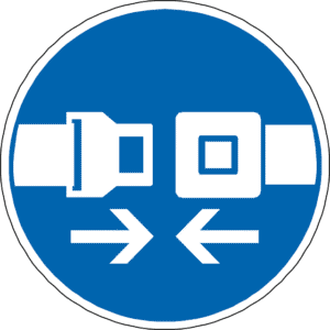 Fasten Seat belt icon
