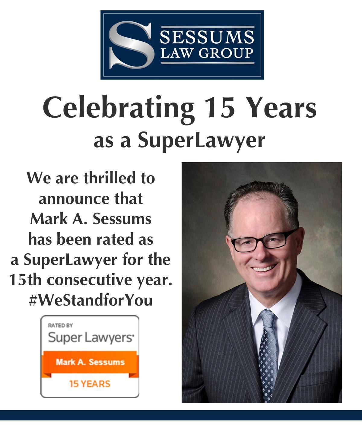 Sessums Law Group - Mark Sessums Recognized as a SuperLawyer